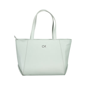 Calvin Klein Hellblau Polyethylen Frauen Handtasche