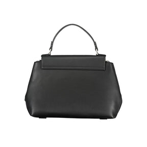 Calvin Klein Schwarze Polyester Handtasche