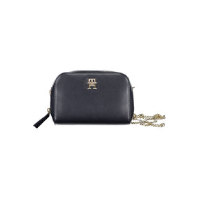 Tommy Hilfiger Blaue Polyethylen-Handtasche