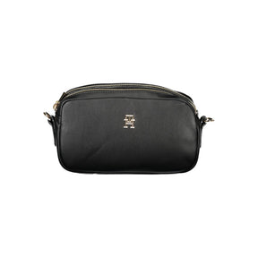 Tommy Hilfiger Schwarze Polyester-Handtasche