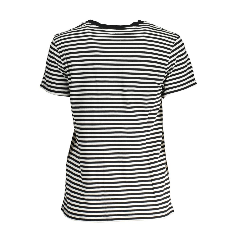 Levi's Schwarzes Baumwoll-T-Shirt für Frauen