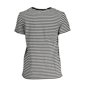 Levi's Schwarzes Baumwoll-T-Shirt für Frauen