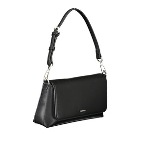 Calvin Klein Schwarze Polyester Handtasche