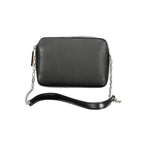 Calvin Klein Schwarze Polyester-Handtasche