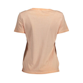 Guess Jeans Rosa Baumwolle Frauen T-Shirt