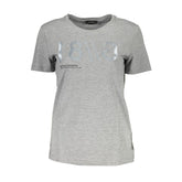 Guess Jeans Braunes Baumwoll-T-Shirt für Frauen