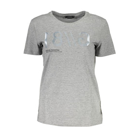 Guess Jeans Braunes Baumwoll-T-Shirt für Frauen