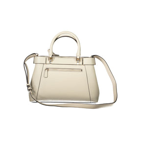 Guess Jeans Beige Polyethylen Handtasche