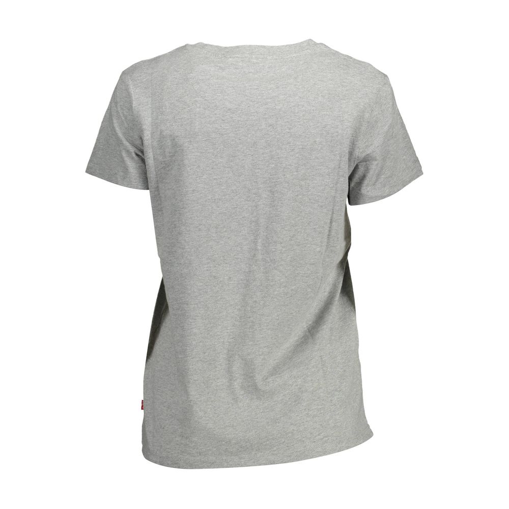 Levi's Braunes Baumwoll-T-Shirt für Frauen