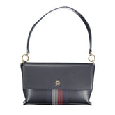 Tommy Hilfiger Blaue Polyethylen-Handtasche