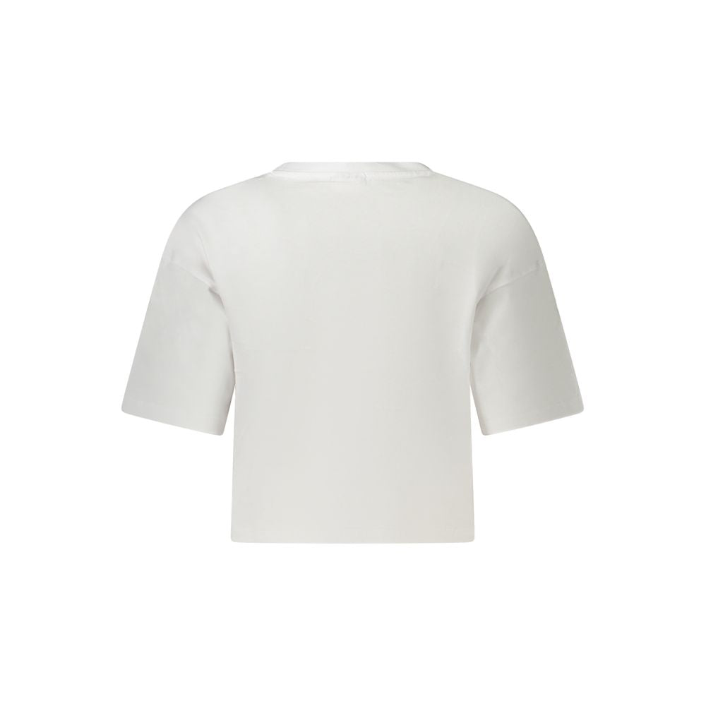 Fila Weißes T-Shirt aus Baumwolle für Frauen