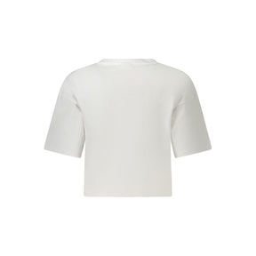 Fila Weißes T-Shirt aus Baumwolle für Frauen