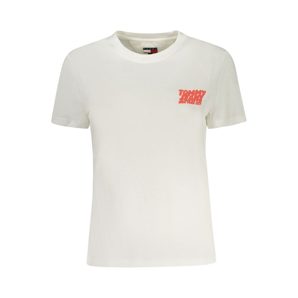 Tommy Hilfiger Beige Baumwolle Frauen T-Shirt