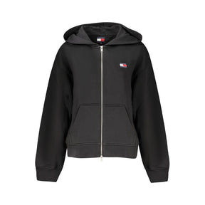 Tommy Hilfiger Schwarzer Baumwollpullover für Frauen