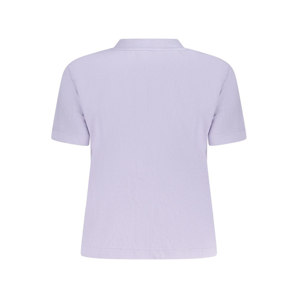 Calvin Klein Lila Baumwolle Frauen T-Shirt