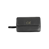 Calvin Klein Schwarze Polyester Handtasche