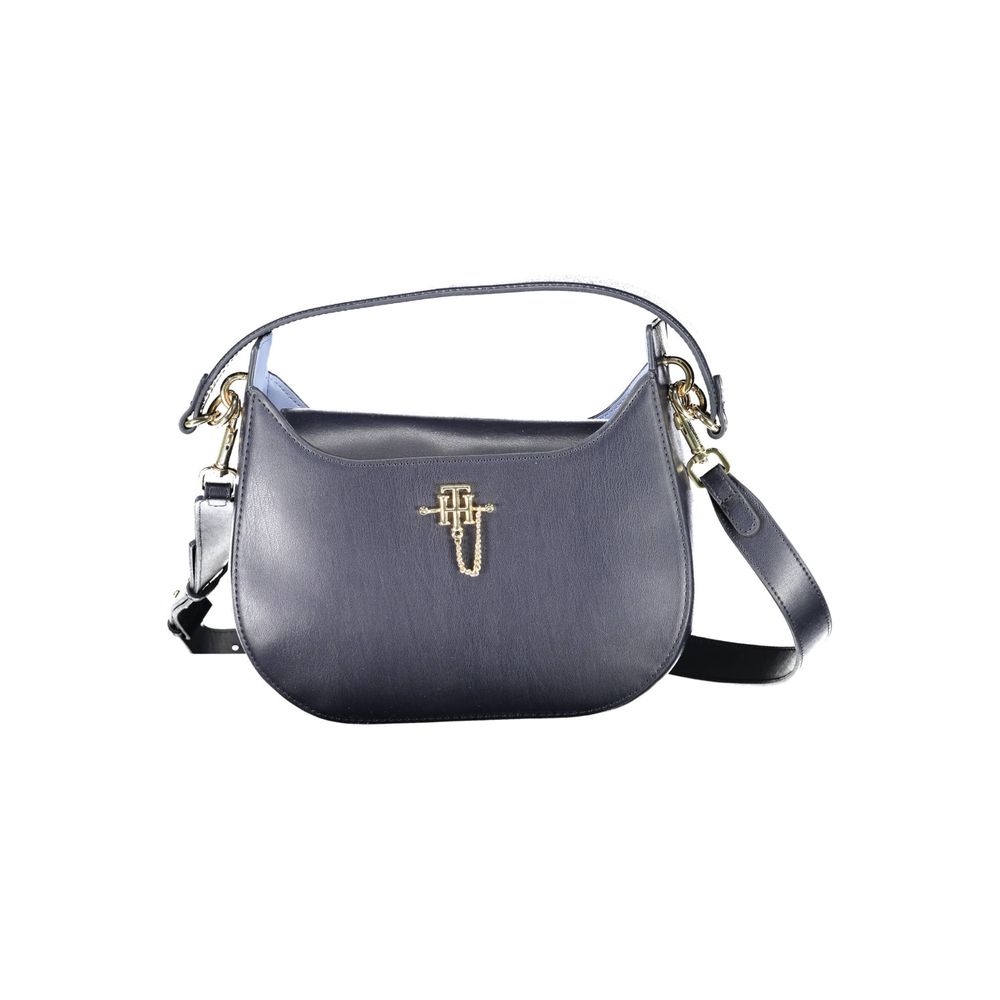 Tommy Hilfiger Blaue Polyethylen-Handtasche