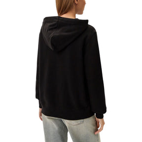 Calvin Klein Jeans Schwarzes Sweatshirt aus recycelter Baumwolle