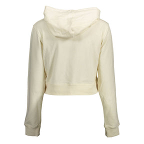 Calvin Klein Weißer Baumwollpullover für Frauen