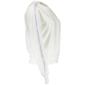 Calvin Klein Weißer Baumwollpullover für Frauen