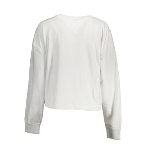 Tommy Hilfiger Weißer Baumwollpullover für Frauen