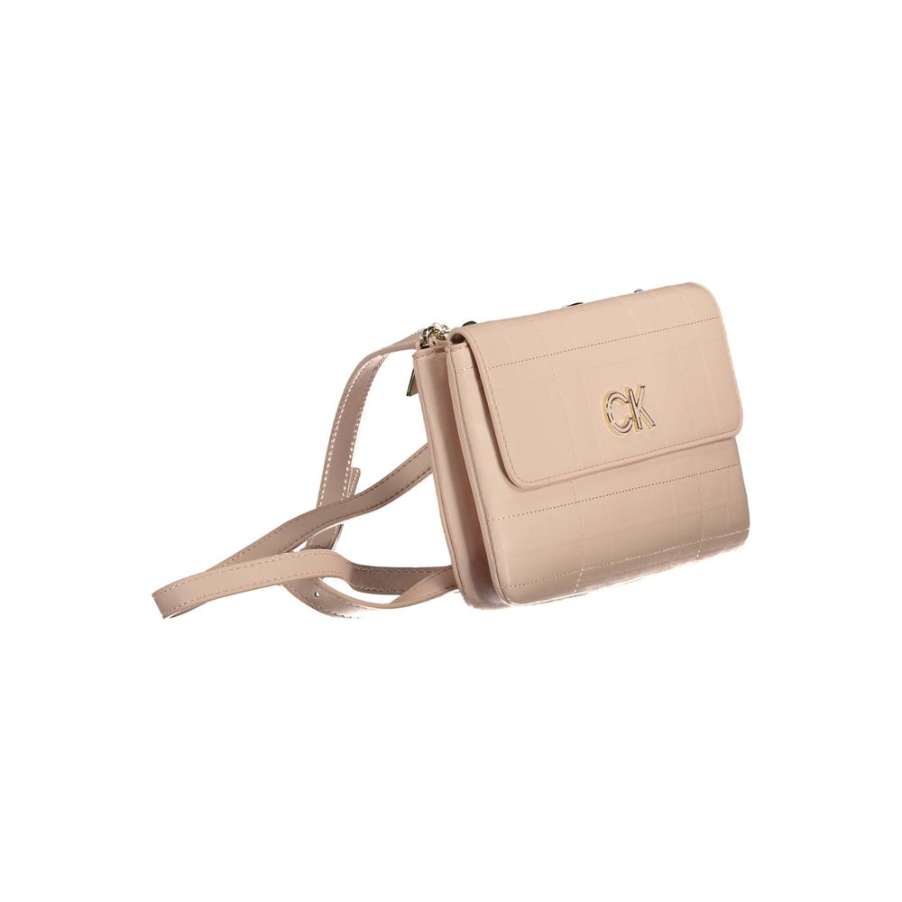 Calvin Klein Rosa Polyester Handtasche
