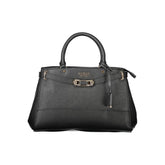 Guess Jeans Schwarze Polyethylen-Handtasche