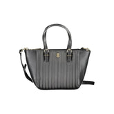 Tommy Hilfiger Schwarze Polyethylen-Handtasche