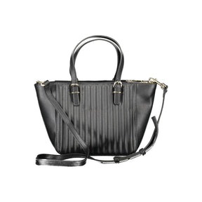 Tommy Hilfiger Schwarze Polyethylen-Handtasche