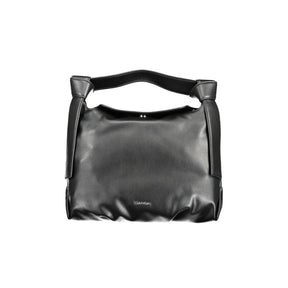 Calvin Klein Schwarze Polyester Handtasche