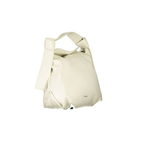 Calvin Klein Beige Polyester Handtasche