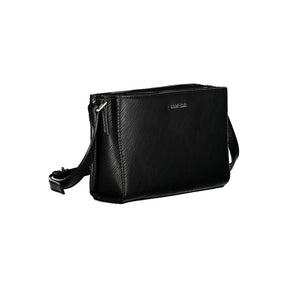 Calvin Klein Schwarze Polyester Handtasche
