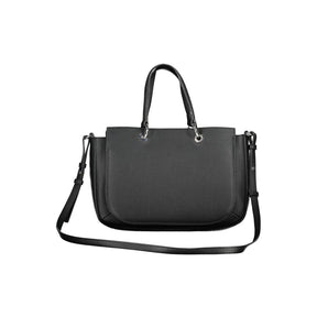 Tommy Hilfiger Schwarze Polyethylen-Handtasche