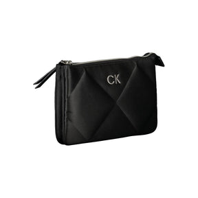 Calvin Klein Schwarze Polyester Handtasche