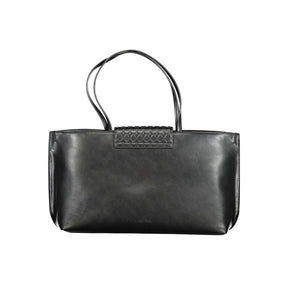 Calvin Klein Schwarze Polyester Handtasche