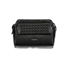 Calvin Klein Schwarze Polyester Handtasche