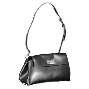 Calvin Klein Schwarze Polyester Handtasche