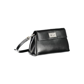 Calvin Klein Schwarze Polyester Handtasche