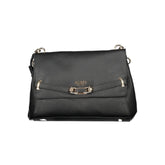 Guess Jeans Schwarze Polyethylen-Handtasche