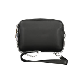Calvin Klein Schwarze Polyester Handtasche
