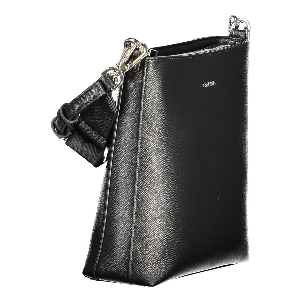 Calvin Klein Schwarze Polyester Handtasche