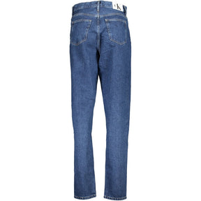 Calvin Klein Blaue Baumwolljeans Denim