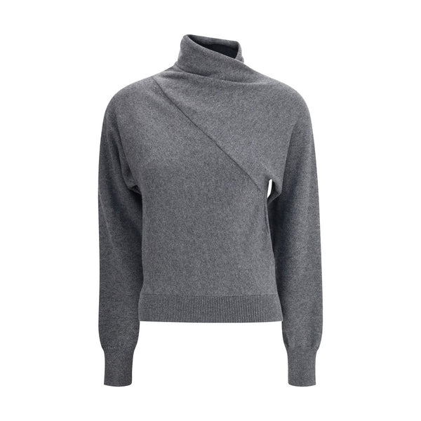 Tom Ford Eleganter Kaschmir-Rollkragenpullover in Grau