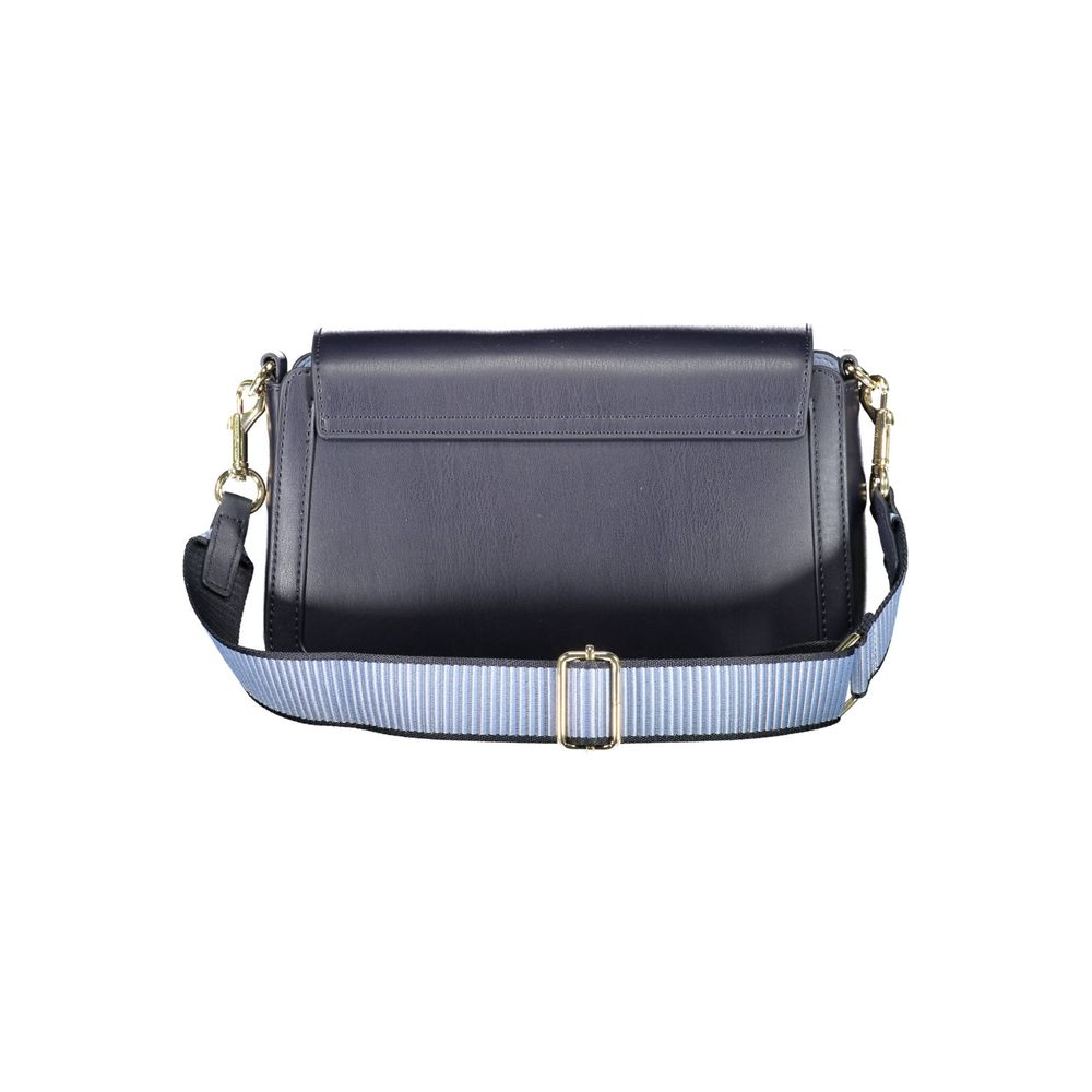 Tommy Hilfiger Blaue Polyethylen-Handtasche