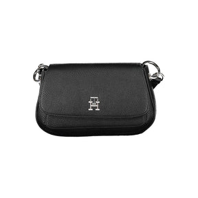 Tommy Hilfiger Schwarze Polyethylen-Handtasche