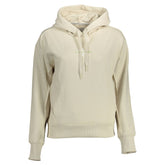 Calvin Klein Beigefarbener Baumwollpullover