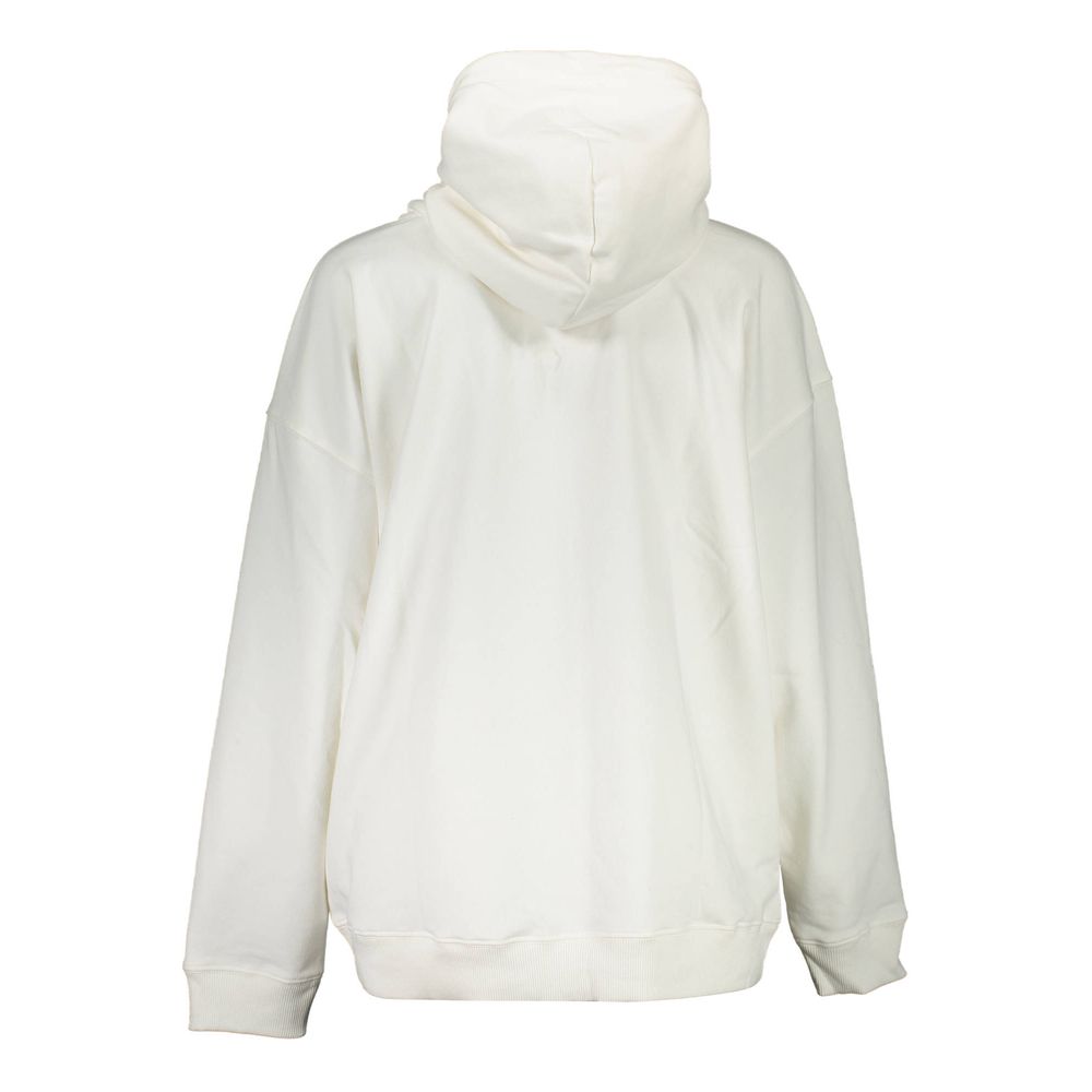 Tommy Hilfiger Weißer Baumwoll-Hoodie für Frauen