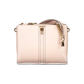 Guess Jeans Rosa Polyethylen-Handtasche