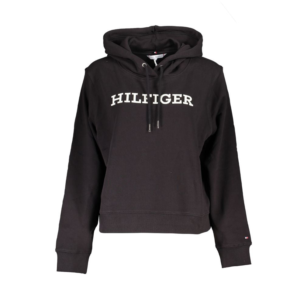 Tommy Hilfiger Schwarzer Baumwollpullover