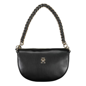 Tommy Hilfiger Schwarze Polyethylen-Handtasche